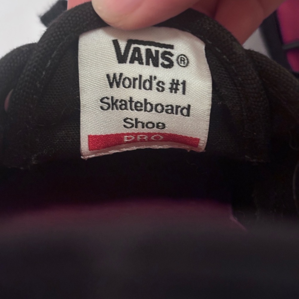 Vans Black Canvas Sneakers